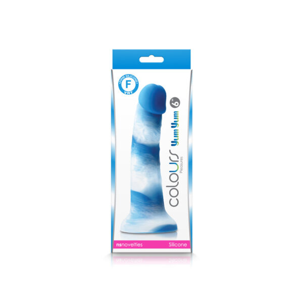 Yum Yum Dildo - Blue 6"
