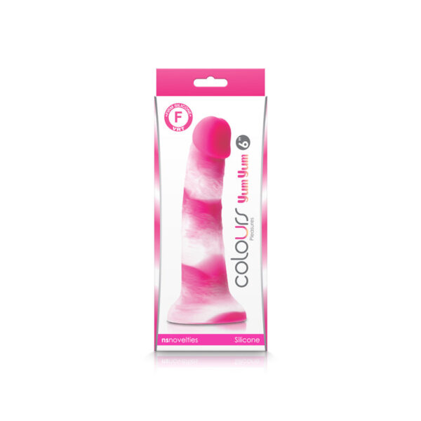 Yum Yum Dildo - Pink 6"
