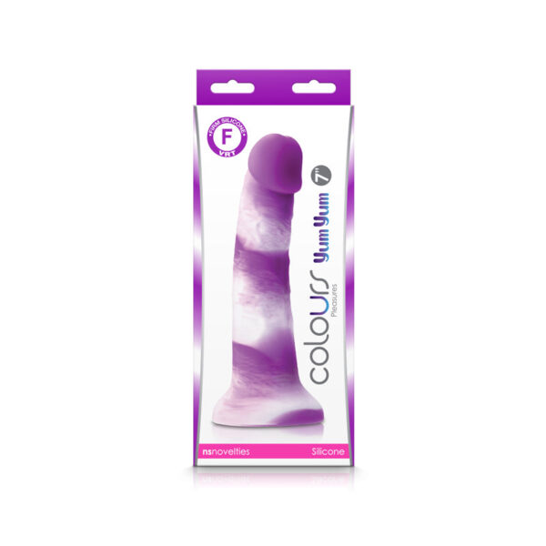Yum Yum Dildo - Purple 7"